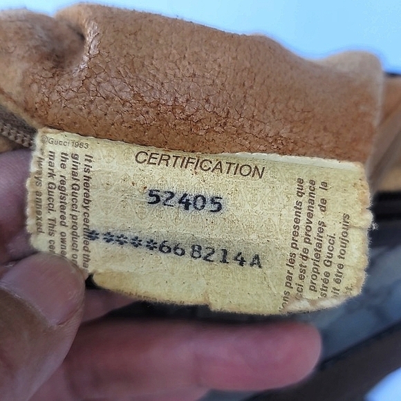 Gucci Crossbody Bag in Brown and Green - Picture 11 of 13